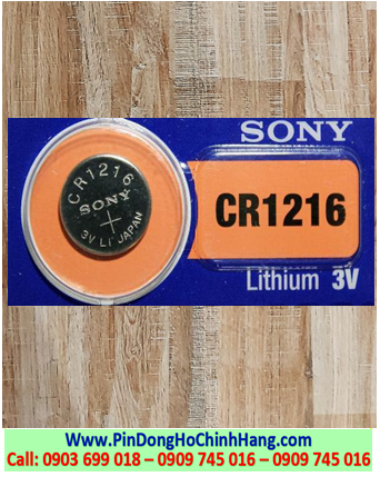 Pin Sony CR1216 _Pin CR1216